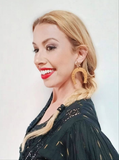 Maxi golden horseshoe earrings