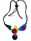 Collar Ojos abstractos surrealistas