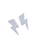 White Rays Earrings