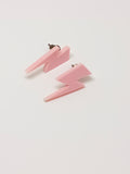 Mini Pink Rays Earrings