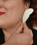 Maxi Mirror Wings Earrings