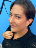Epi and Blas mini button earrings