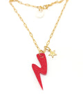 Colgante Rayo rojo