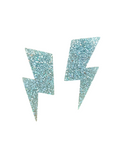 Pendientes Rayos glitter iris