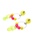 Neon Lucky Shots Earrings