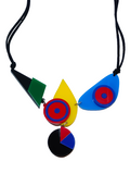 Collar Ojos abstractos surrealistas