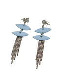 Pendientes Ojos surrealistas y strass