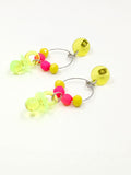 Neon Lucky Shots Earrings
