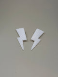 White Rays Earrings