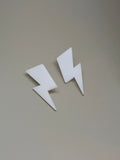 White Rays Earrings