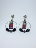 Pendientes aros vidriera Jack