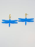 Pendientes Libélulas azules