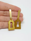 Keyhole Earrings