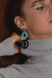 Art Deco G Earrings