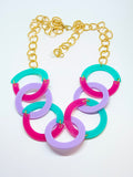 Collar cadena de Círculos