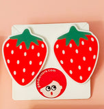 Pendientes Fresas