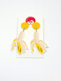 Banana Earrings