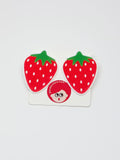Pendientes Fresas