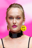 Smile and daisies earrings