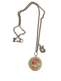 Collar locket Girasoles de Van Gogh