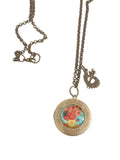 Collar locket Girasoles de Van Gogh