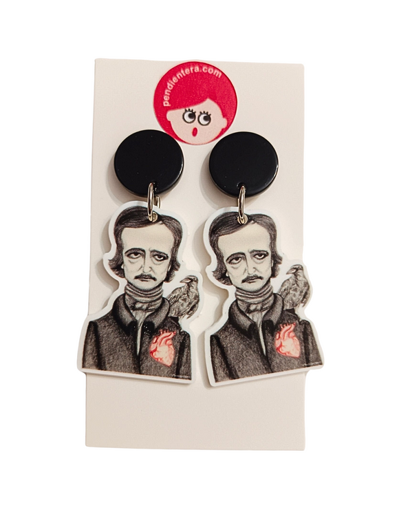 Edgar Allan Poe Earrings