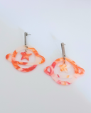 Pendientes maxi Saturno y estrellas