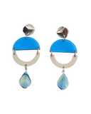 Pendientes Lúmina Azul cerúleo