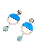 Pendientes Lúmina Azul cerúleo