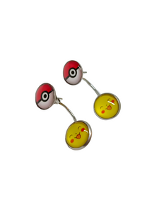 Pendientes Poke balls y Pikachu