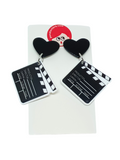 Pendientes Claquetas de cine