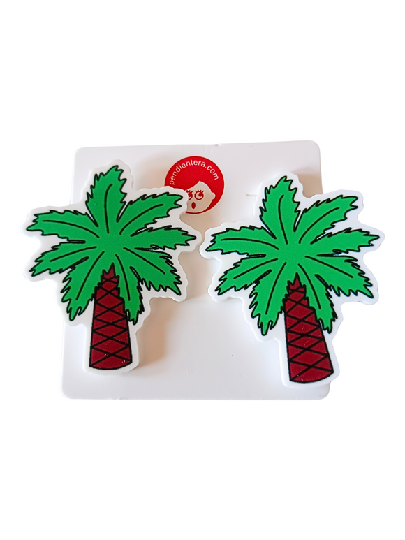 Pendientes Palmeras