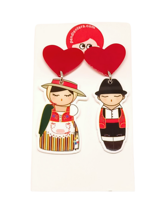 Canary Kokeshis Earrings