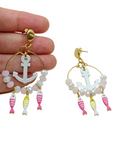 Pendientes aros Peces