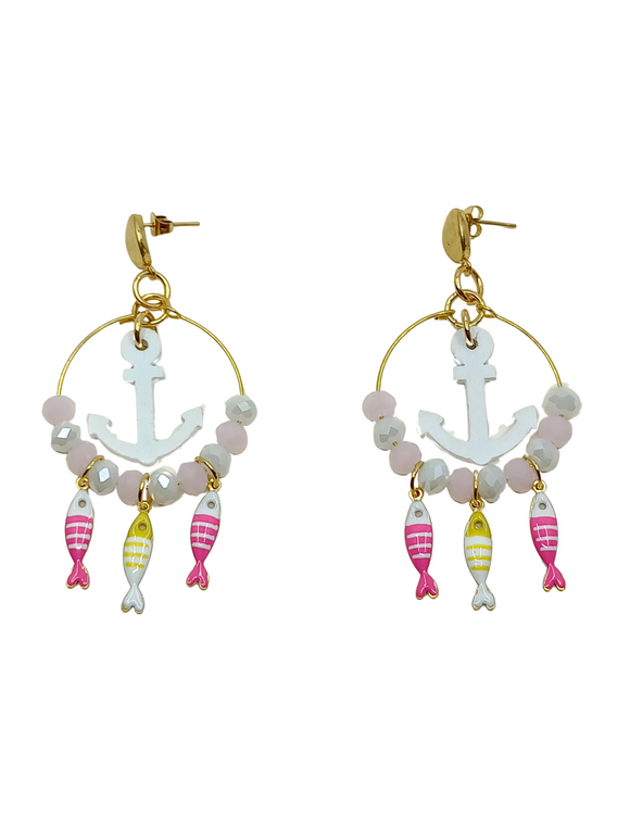 Pendientes aros Peces