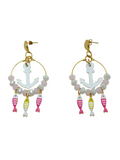 Pendientes aros Peces