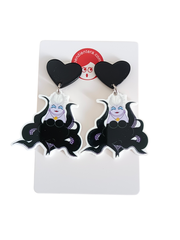 Pendientes Kokeshi Úrsula
