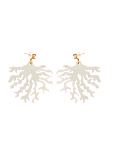 Pendientes Coral nacarado