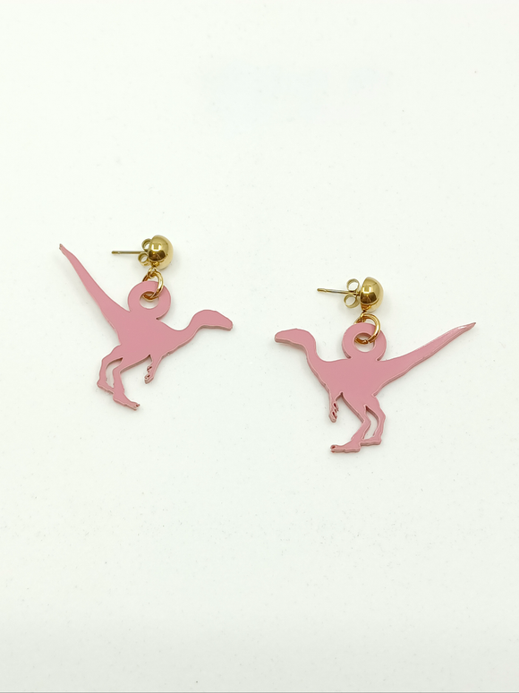 Pendientes Velociraptor