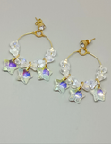 Pendientes aros Estrellas