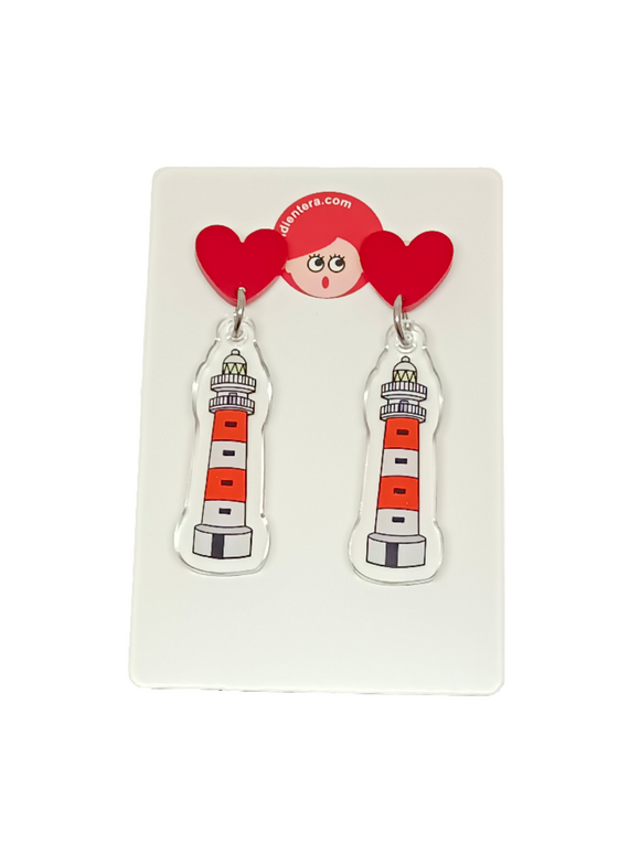 Pendientes Faros y corazones