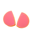 Pendientes Luna rosa
