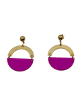 Magenta Lumina Earrings