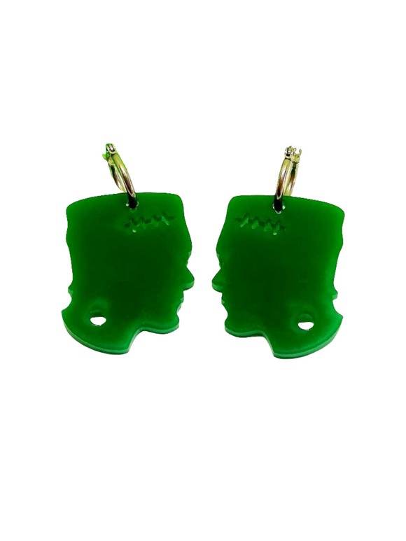 Frankenstein Monster Earrings