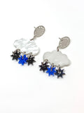 Pendientes Nubes y estrellas