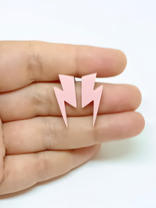 Mini Pink Rays Earrings