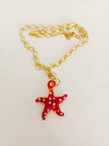 Colgante de vidrio Estrella de mar