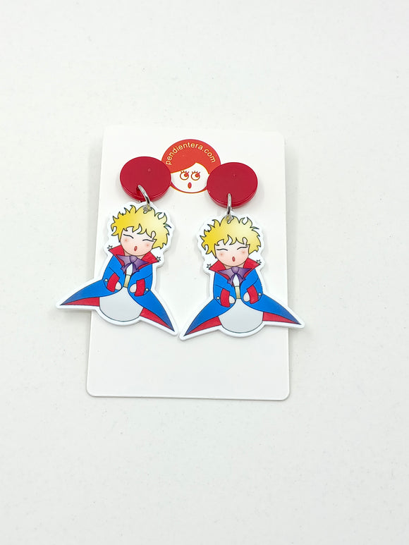 Pendientes Kokeshi El Principito