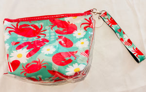 Teresa seafood handbag/cosmetic bag