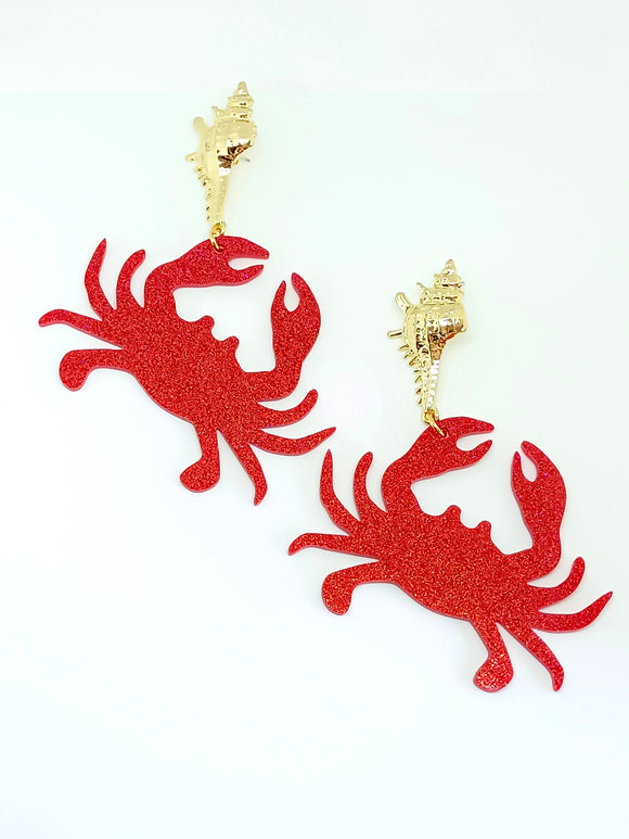 Crab Earrings